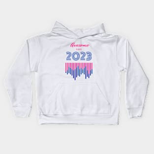 Awesome since 2023 Kids Hoodie